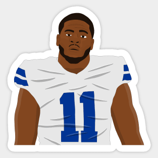 Micah Parsons Art Sticker